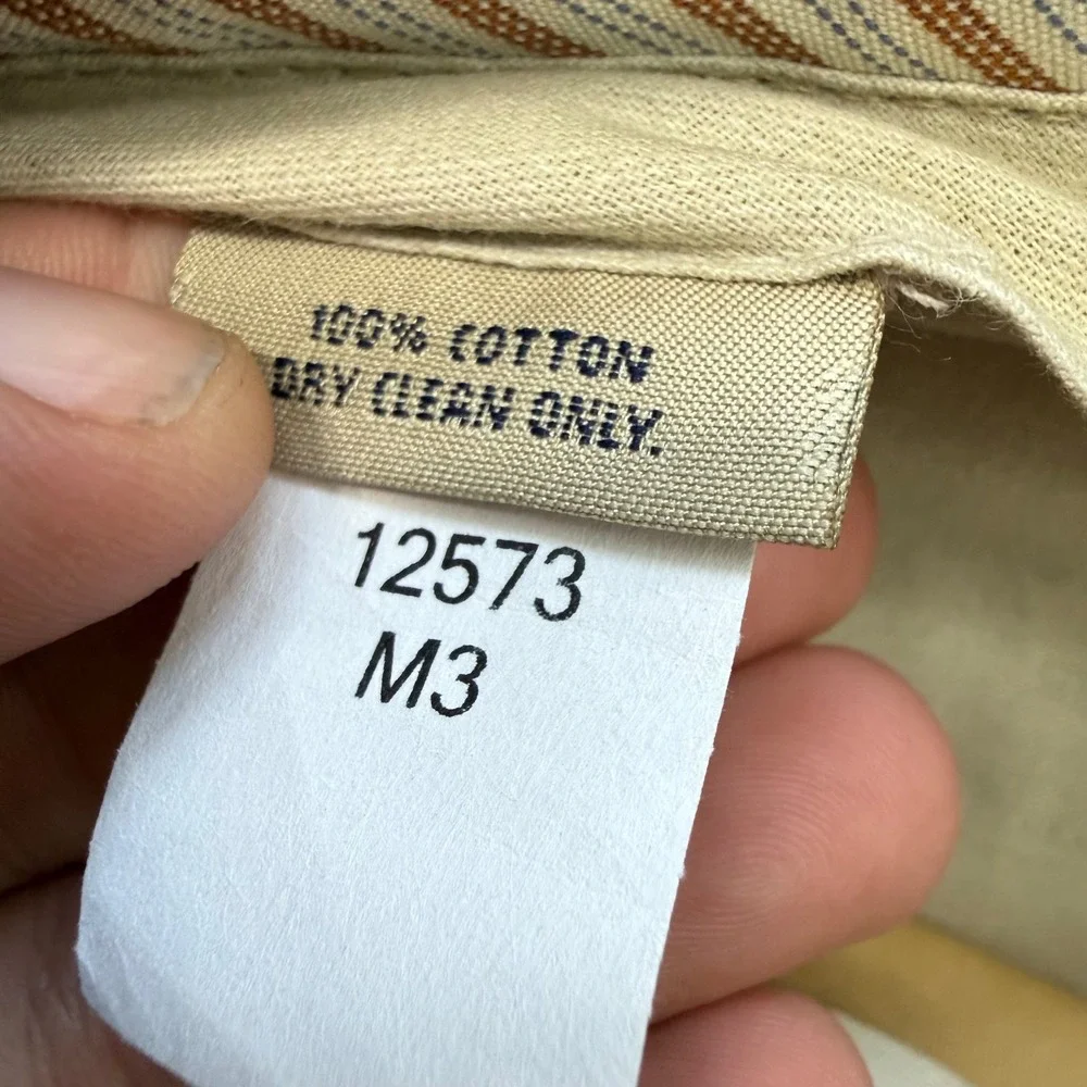 Bills Khakis M3 Trim Fit Plain Front Trousers Mens 40 Tan Cotton Made in USA NWT